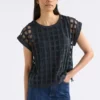 Bluzka Grid Burnout Bluzka Grid Burnout