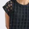 Bluzka Grid Burnout Bluzka Grid Burnout