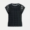 Bluzka Grid Burnout Bluzka Grid Burnout