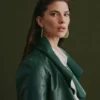 Kurtka z delikatnej skóry w kolorze Milan Green Kurtka z delikatnej skóry w kolorze Milan Green