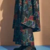 Lniana sukienka koszulowa Tilko Lniana sukienka koszulowa Tilko