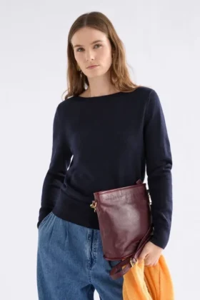 Sweter Ellora w kolorze ciemnoniebieskim