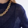 Sweter Fjer w kolorze jasnoniebieskim Sweter Fjer w kolorze jasnoniebieskim