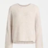 Sweter w wzór Agna w kolorze ecru Sweter w wzór Agna w kolorze ecru