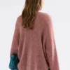 Sweter w wzór Agna w kolorze Rosewood Sweter w wzór Agna w kolorze Rosewood