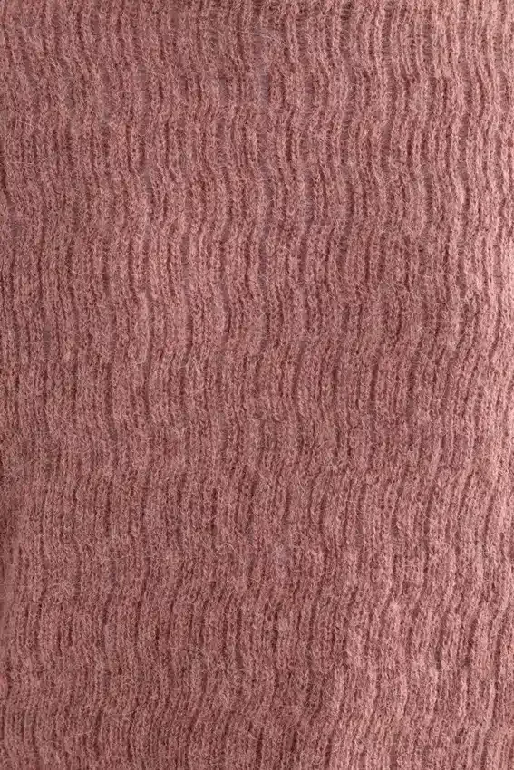 Sweter w wzór Agna w kolorze Rosewood Sweter w wzór Agna w kolorze Rosewood