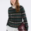 Sweter z dzianiny organicznej Svea Sweter z dzianiny organicznej Svea