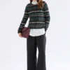 Sweter z dzianiny organicznej Svea Sweter z dzianiny organicznej Svea