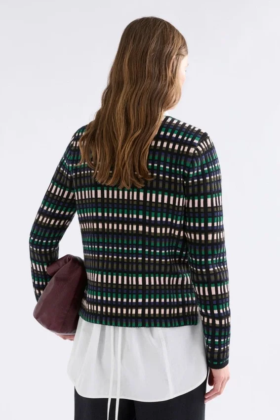 Sweter z dzianiny organicznej Svea Sweter z dzianiny organicznej Svea