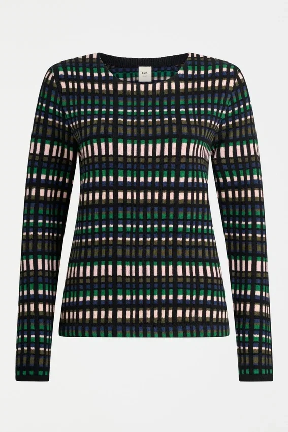 Sweter z dzianiny organicznej Svea Sweter z dzianiny organicznej Svea